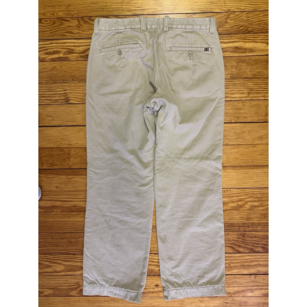 Eddie Bauer Legend Wash Flannel Lined Khaki Chino Pants Men's‎ 34x32 4886 - Picture 11 of 14